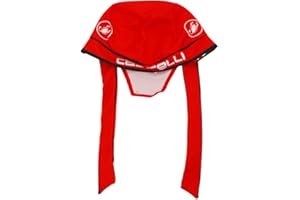 castelli Bandana, Unisex – Adulto, Red, Taglia Unica