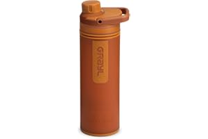 GRAYL UltraPress 500ml Filtro de agua para exteriores Agua potable I Elimina el 99,99% de todas las bacterias y virus I Perfecto para camping, supervivencia y viajes
