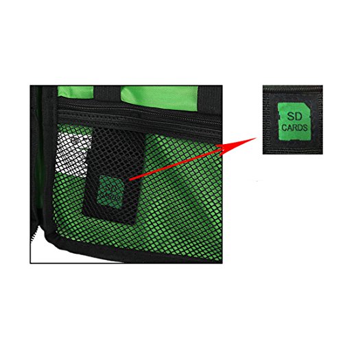 ruifu Universal Kabel-Organizer Elektronik Zubehör Fall USB Drive Shuttle Bag schwarz - 5