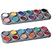 Grimas(R) Palette (24 colours, waterbased) - Standard Colours inc. Gold & Silver