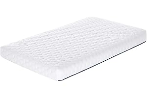 EcusKids Ecus Kids-Colchón Cuna Mimo Peti con Espuma perfilada más Transpirable Memoria, 75x52x08 cm (Paquete de 1)