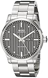 Mido Herren-Armbanduhr XL Multifort Analog Automatik Edelstahl M0054301106180