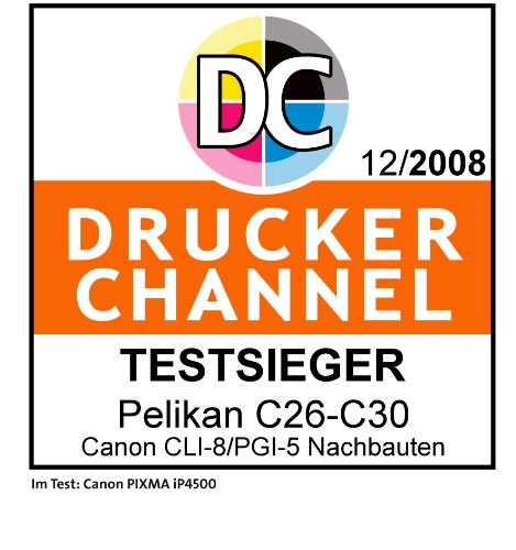 Pelikan Tintenpatrone schwarz CLI-8BK 13ml Druckerpatrone - 3