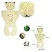 Summer Carts Mats Reusable Stroller Bamboo Mats Liner for Stroller(Lovely Bear)