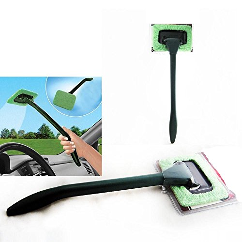 Limpiador de Parabrisas Fácil, imbs®  Limpiar Paño de almohadilla de microfibra lavable Windows en su coche Home de difícil acceso de televisión de suelo limpiar