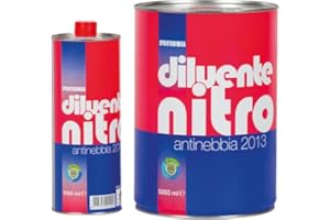 GENWJ Sprint DILUENTE NITRO ANTINEBBIA LT. 5 LITRI SOLVENTE VERNICE COLORE