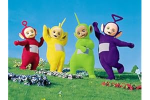 PARTYLANDIA Cialda In Ostia Teletubbies Cartoni Animati Torta Dischi Commestibile
