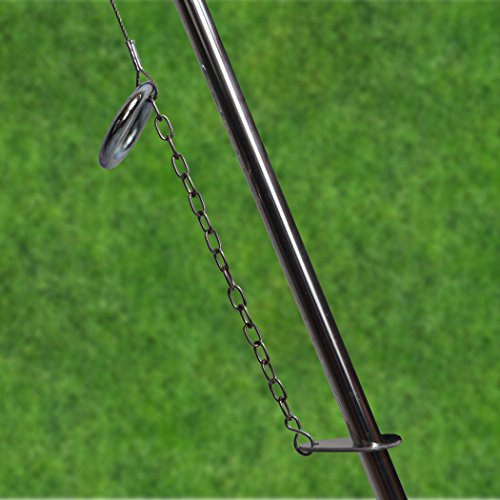 Dreibein Schwenkgrill inkl. 70 cm Edelstahl-Rost aus deutscher Produktion - 2