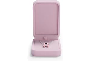 Oirlv rosett knut sammet ring låda bröllop/förslag/alla hjärtans dag smycken presentlådor/smyckesfodral Pendant Box
