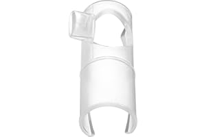HEMOTON Embouchure De Flûte Traversière En Nylon Tête De Flûte Pour Débutants Aide Au Soufflage Taille s Accessoire De Remplacement Transparent