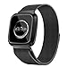 Produktbild JIJI886 Intelligente Armbanduhr, Bluetooth Smart Watch Armband Mode Sportuhr mit Mailand Strap Kompatibel Android 8.0 & IOS 4.4 für Laufen,Radfahren, Pulsuhr,Aktivitätstracker (D)