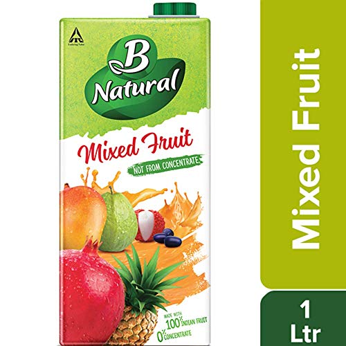 B Natural Juice, Mixed Fruit, 1L