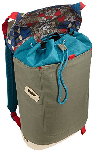 Case Logic LARI115PTG Larimer Notebook Rucksack 39,6 cm (15,6 Zoll) mit Tablet-Fach petrol grün - 4