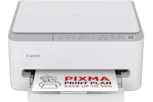 Canon PIXMA TS4151i Impresora Wi-Fi Multifunción con AirPrint | Impresora económica con escáner y copia integrados; impresión sin bordes A4, inalámbrica AirPrint y Mopria