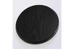 GTK - Geweihe & Trophäen KRUMHOLZ Keilerschild Keilerbrett Gewaffbrett Trophäenschild rund dunkel AF 17 cm