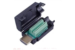 WINWILL Adaptateur HDMI signale Terminal Breakout Couverture Plastique DIY