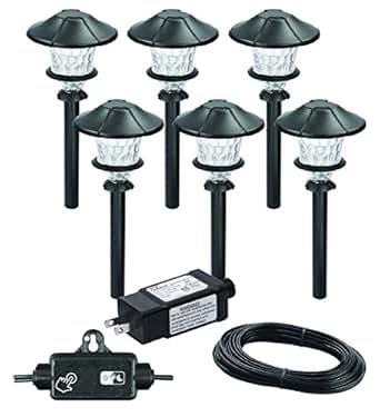 Paradise GL33966BK Low Voltage Cast Aluminum LED Path Light: Amazon.co