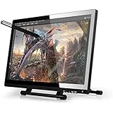 Ugee UG-2150 21.5 Inch IPS Screen Pen Display Tablet Monitor with 1920x1080 High Resolution, Monitor Coer, 2 Pen 2USB Cable, Two-Finger Glove, Screen Protector for Drawing