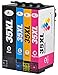 Price comparison product image 4 XL (FULL SET) Compatible T3596 35XL Ink Cartridges for Epson WorkForce Pro WF-4720DWF WF-4725DWF WF-4730DTWF WF-4730DWF WF-4740DTWF WF-4740DWF - High Capacity (BK: 2,600 & C/M/Y: 1,900 Pages)