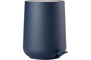 Zone Denmark Nova Mülleimer fürs Bad, Kosmetikeimer, Abfalleimer fürs Badezimmer, Durchm. 20,5 cm, Höhe 23,5 cm, Fassungsvermögen 3 Liter, Royal Blue