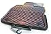 Produktbild Gummi Automatten Seat Leon 3 (5F) Original Qualität Premium Fußmatten rot