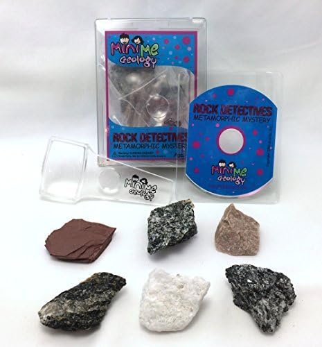 Metamorphic Mystery Rock Detectives Kit - Geology Collection with E-book