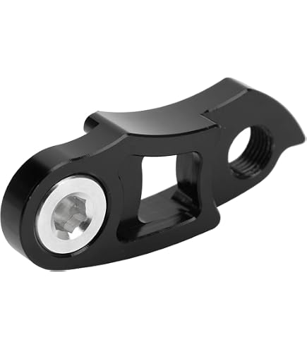 Extension De Crochet De Dérailleur Arrière YC-02 – Alliage Aluminium CNC, Compatible 40-56T VTT Et 32-42T Route, Noir/rouge, 20 G