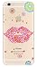 Produktbild iPhone 6S Hülle,iPhone 6 Hülle [Scratch-Resistant],iPhone 6S / 6 Hülle 4.7, ISAKEN iPhone 6S 6 4.7 Ultra Slim Perfect Fit Beautiful Floral Flower Lips Design Muster Malerei TPU Clear Transparent Protective back Hülle Hüllen Beschützer Haut Case Tasche Schutz Etui Schutzhüllen Hülle Case for Apple iPhone 6S (2015)/iPhone 6 (2014) 4.7 Zoll - Blumen Lippen