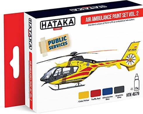 Hataka Air Ambulance (HEMS) paint set vol. 2 # AS79