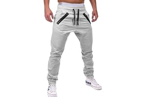 Tomwell Hommes Pantalon Cargo Homme Jogging Bas de Survêtement Slim Fit Pantalon de Sport Jogging Mode Pantalon Travail de Loisirs Casual Workout avec Poches