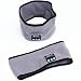 Produktbild Haosen Outdoor Bluetooth Stirnband mit Wireless-Kopfhörer Headset Kopfhörer Stereo-Lautsprecher Sport-Fitness Bluetooth Kopftuch für iPhone Android Handys (Grau)
