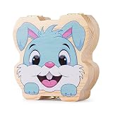 ELENKER Aufbewahrungsbox für Kinder Baby Zähne Milchzähne Box Geschenk für Kinder - 4