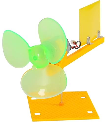 Kit Turbina Eolica Fai Da Te - Mini Generatore Energia Eolica Con Lampadina LED Per Progetti Educativi - Foto 9