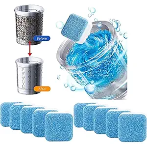 VazirX Washing Machine Cleaner Tablet / Tub Cleaner / Drum Cleaner Tablet / Front And Top Load Washing Machine Cleaner / Automatic Washing Machine Cleaner