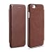 Produktbild Original SUMGO echt Leder iPhone 6 Plus Flip Cover Schutzhülle Hülle Back Case Tasche - in Braun