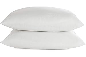 Opulent Home Corovin Luxury Medium Pillow with Polypropylene Cover - 2 Pack Standard Pillows Set for Comfortable Sleep - Supportive, Breathable Hypoallergenic and UK Standard Size