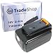 Produktbild Trade-Shop Premium Li-Ion Qualitäts Akku 36V / 1500mAh ersetzt Black & Decker BL1336, BL1336-XJ, BL2036, BL2036-XJ, LBXR36 für CST800 CST1200 GTC3655L GLC3630L GWC3600L GLC3630L20 GWC3600L20 GTC3655L20