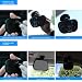 Kkmoon Adjustable Car Baby View Mirror Rear Seat Baby Safety Convex Mirror with Suction Cup/Clip Base