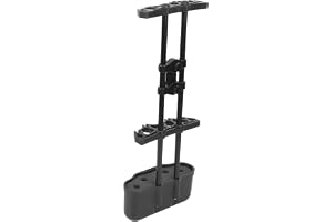 Ejoyous Sport Archery Device Quiver Archery Quiver Bow 5 Archery Holder Secure Storage Adjustable Console Noise Reduction Design for Archery with ABS rubber material