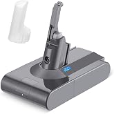 Micron Dyson V8 SV10 İle Uyumlu S&uuml;p&uuml;rge Bataryası 4000 Mah Y&uuml;ksek Kapasite, Y&uuml;ksek Performans Uzun Kullanım Li-ion Muadil Bat