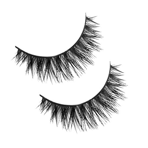 1 Paar Handgefertigte Weiche Faser Dicke Wimpern Künstlihche Wimpern D-7 - 8