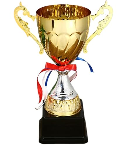 Trofeo Insegnanti Regalo Coppa Trofeo Viktor 24 Cm In Plastica Dorata
