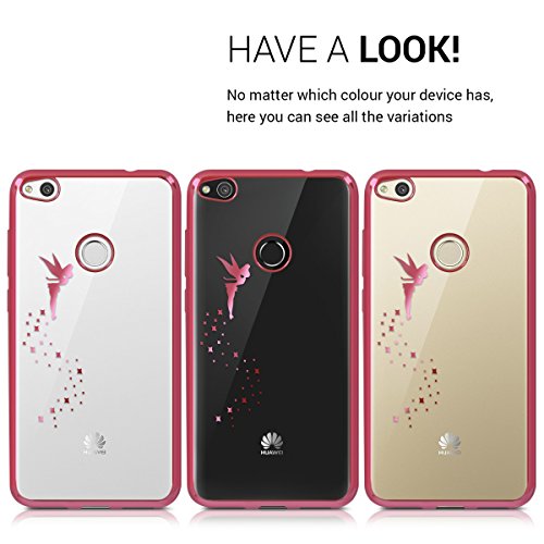 kwmobile Funda para Huawei P8 Lite 2017 - Carcasa Trasera de TPU con dise o de Hada en Rosa Fucsia Transparente reviews kwmobile Funda para Huawei P8 Lite 2017 - Carcasa Trasera de TPU con dise o de Hada en Rosa Fucsia Transparente