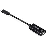 KiWiBiRD USB-C Thunderbolt 3 to DisplayPort 4K Adapter (3840x2160@60Hz, 2560x1440@144Hz, Type C to Female DP) Compatible with MacBook Pro, iMac, Dell XPS, Alienware, Razer Blade, Oculus Rift S