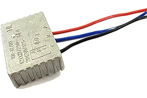 TRADE SHOP Trade-Shop Resistenza all'avviamento per macchine elettriche/avviamento dolce, elemento di avviamento/avvio softstart XS-12/D3, in metallo pieno per utensili elettrici/12 A, 220 – 250 V