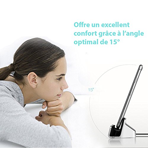 Docking Station mit Anschluss Mikro-USB (Schwarz) - 5