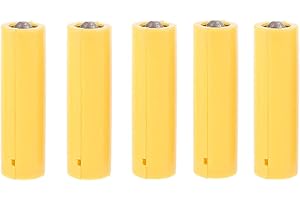 Buwei 5Pcs AA AAA Größe Dummy Fake Batterie Setup Shell Platzhalter Zylinderleiter