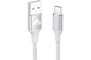 AIONEUS Cavo USB Type-C 2 Metri Carica Caricatore Filo Tipo C 3A Ricarica Rapida Caricabatterie Cavo USB C per Samsung Galaxy S21 S20 S22 A13 A32 A40 A53 A72 A02s,MacBook,Switch,Cavetto USB Cellulare C