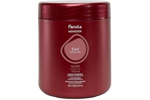 Fanola Wonder Curl Maschera Capelli Ricci e Ondulati,1000ml