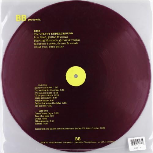 Live in Dallas, Tx: 28th Octob [VINYL]